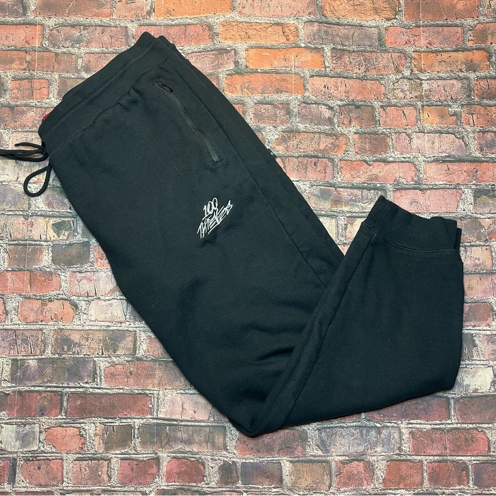 100 Thieves Heavy Duty Sweatpant Joggers Size 3XL Zipper pockets Drawstring